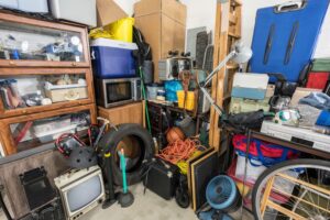 Cluttered home